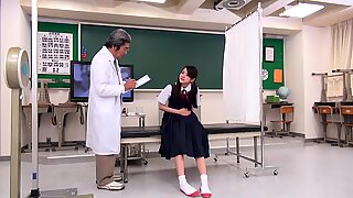 Horny bangsa jepun gadis Riona Minami, Rin Momoi, Akira Matsushita, Chie Maeda in hottest dada kecil, college jav video