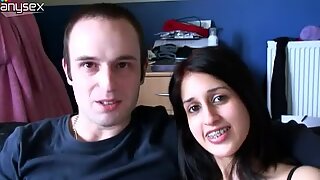 Indky dievča zarina mashood makes a hot orál sex video with her priateľ