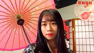 Japansk kimono sadomasochisme strømpebukse fot fetisj
